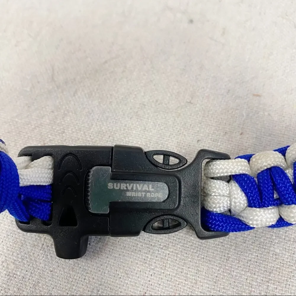 Colorado flag theme ripcord‎ dog collar 14 inches/medium